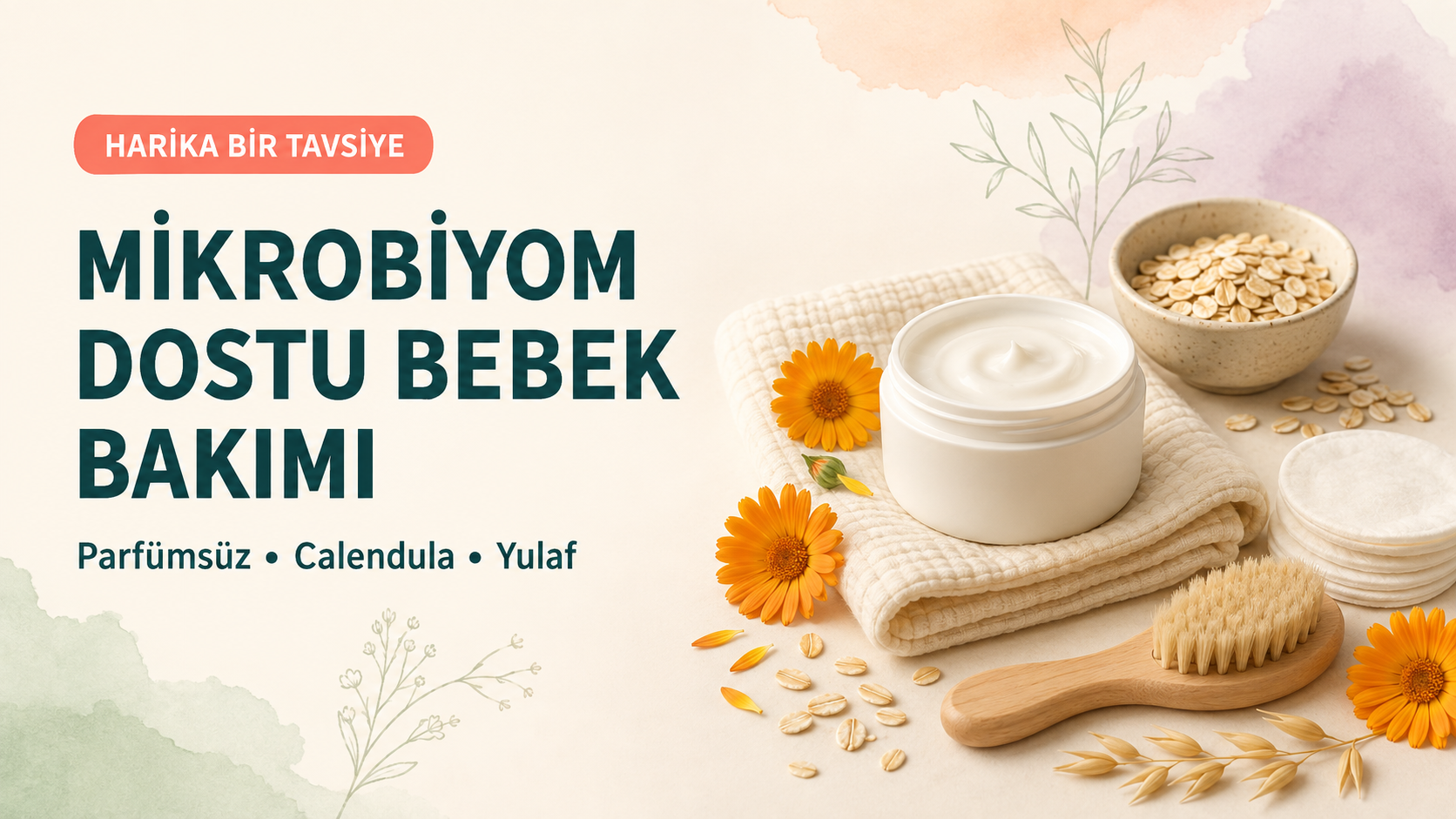 Mikrobiyom Dostu Bebek Bakımı: Pişik Kremi Seçimi