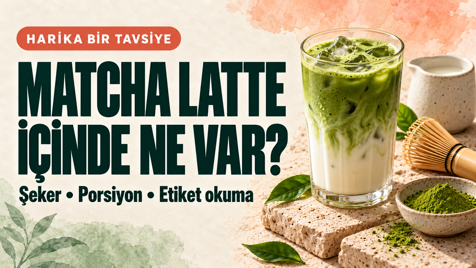 Matcha Latte Sağlıklı mı? Şeker ve İçerik Okuma Rehberi
