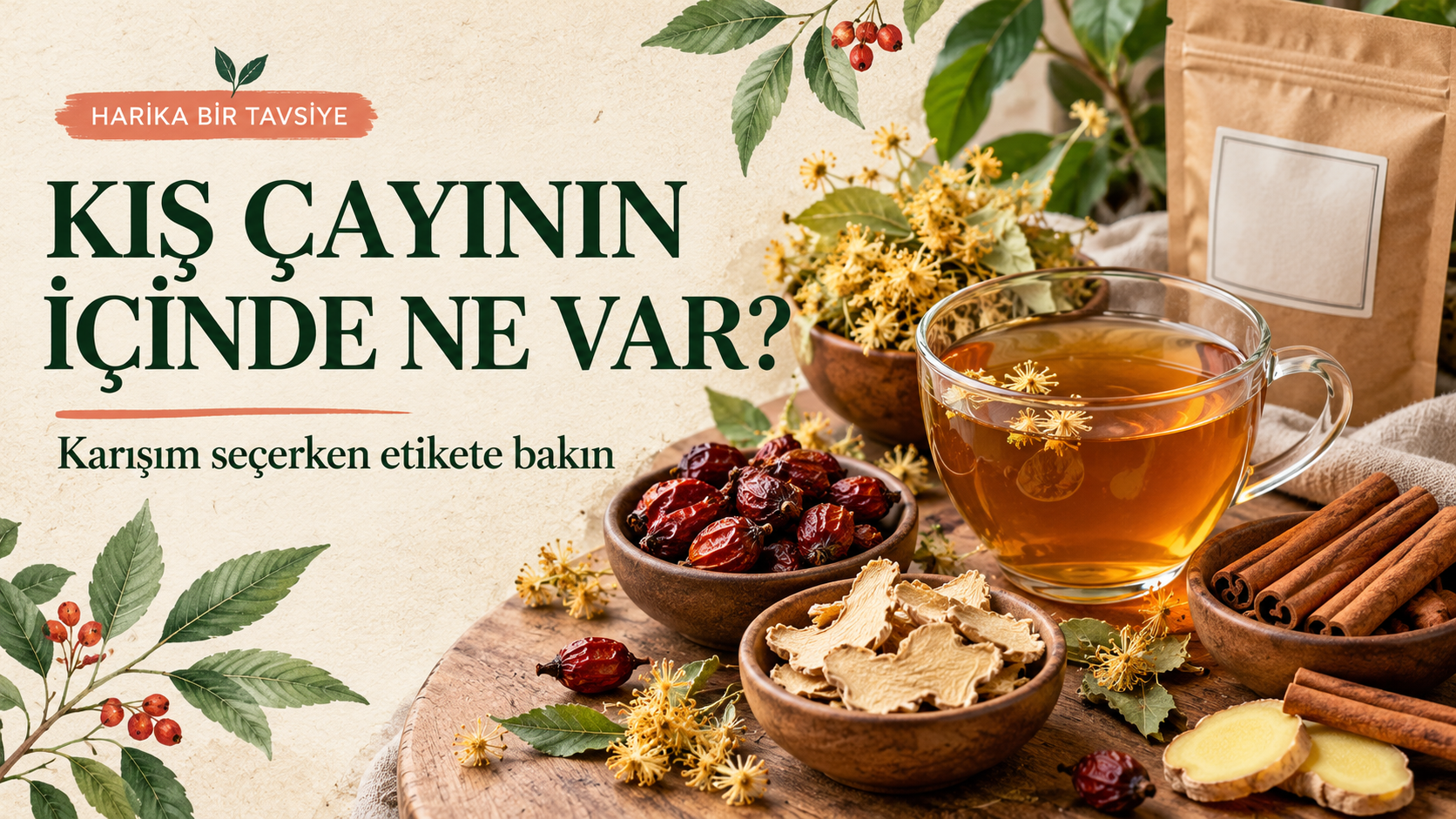 Kış Çayı: İçinde Ne Var? Karışım, Meyan Kökü ve Güvenlik